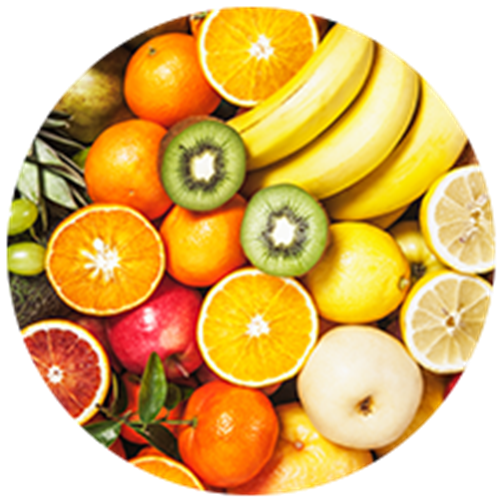 Συνδυασμός φρούτων και λαχανικών